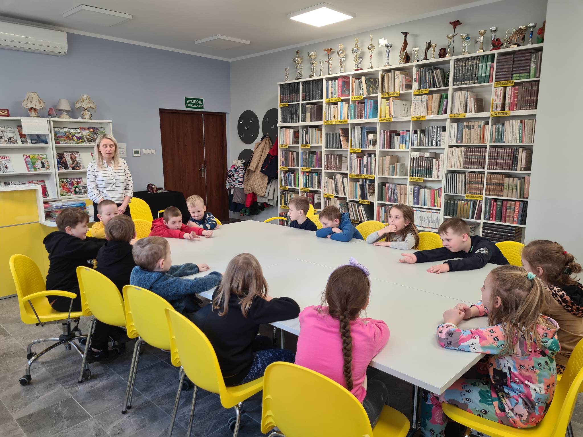 Wizyta Żeglarzy z Przedszkola Samorządowego w Rynie